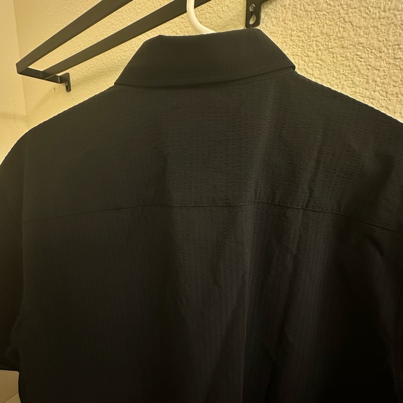 RSVLTs Black/dark Grey Seersucker Shirt L (NWT) - Picture 2 of 4